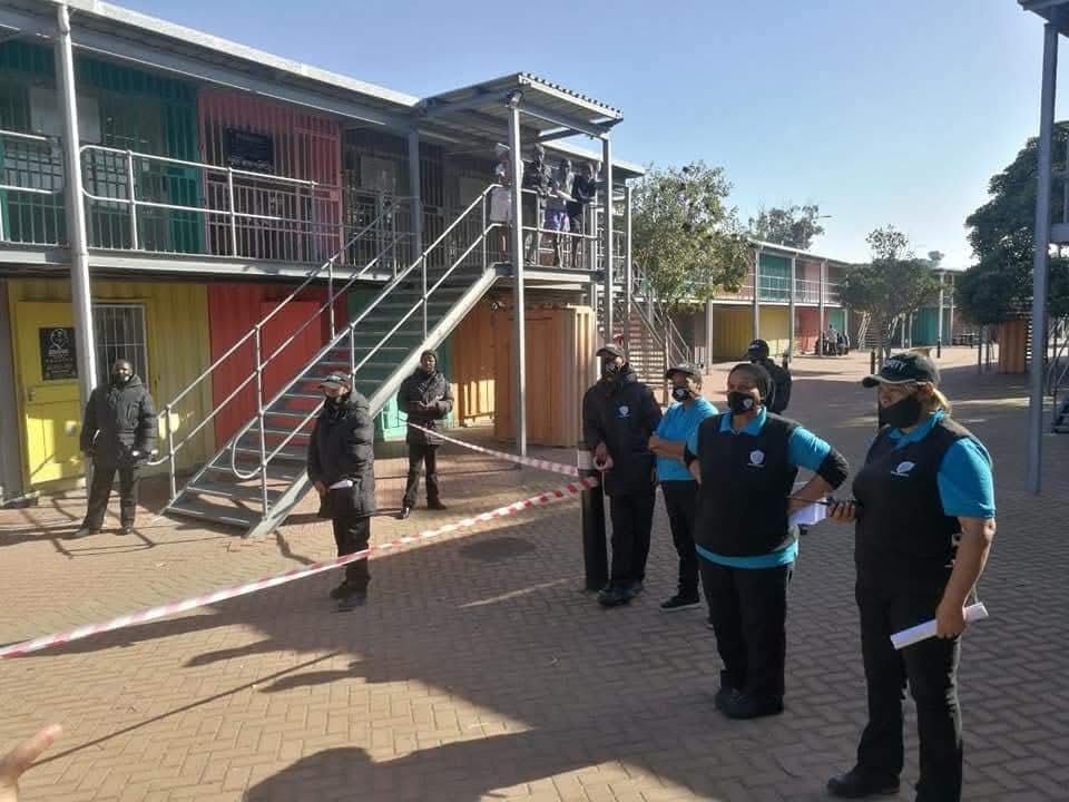 Umusa officers during practical field training